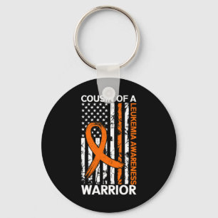 Flag Leukemia Awareness Month US American for Cous Schlüsselanhänger