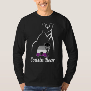 Flag "LGbt Asexual Cousin Bear Ace Prilag" T-Shirt