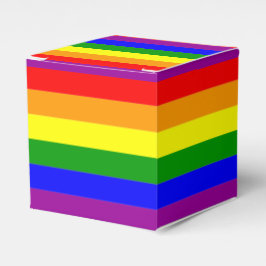 Flag LGBTQIA+ Regenbogenfarben Geschenkschachtel