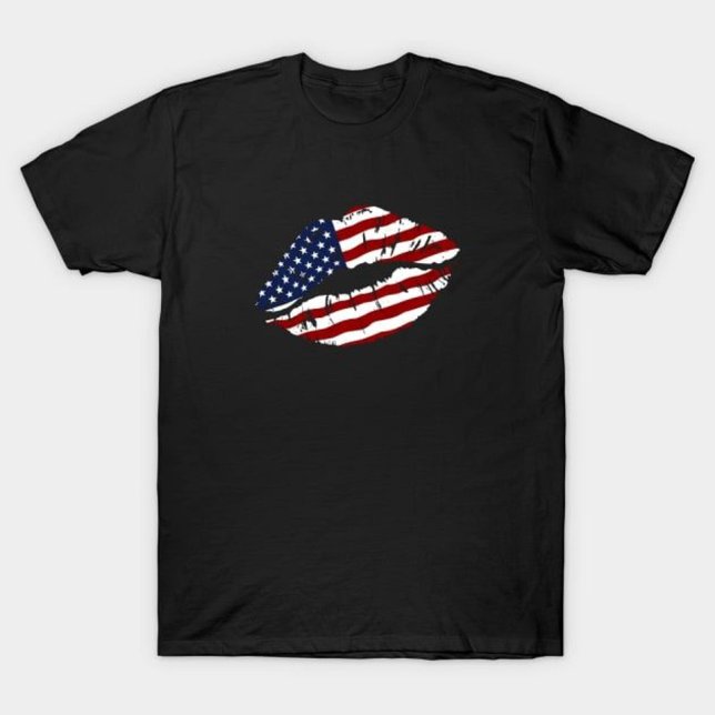 Flag Lips T-Shirt (Von Creator hochgeladen)
