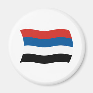 Flag Magnet der indigenen Völker Kolumbiens