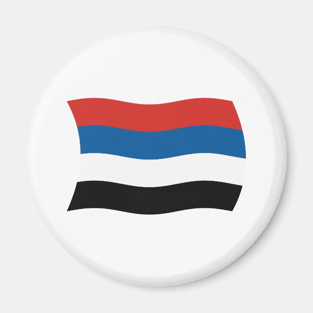 Flag Magnet der indigenen Völker Kolumbiens (Vorne)