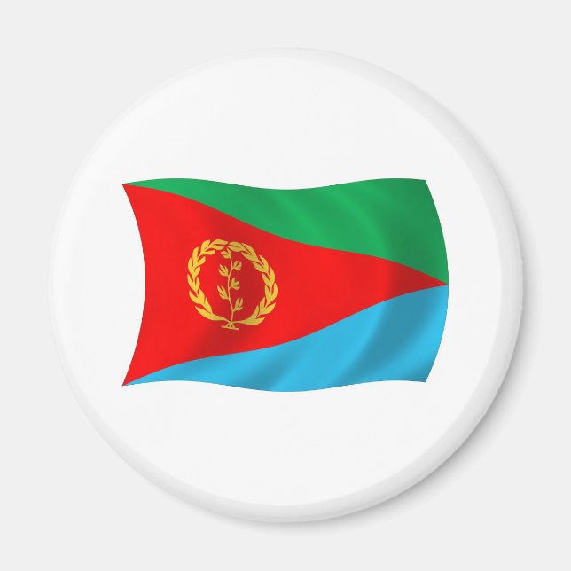 Flag Magnet Eritrea (Vorne)