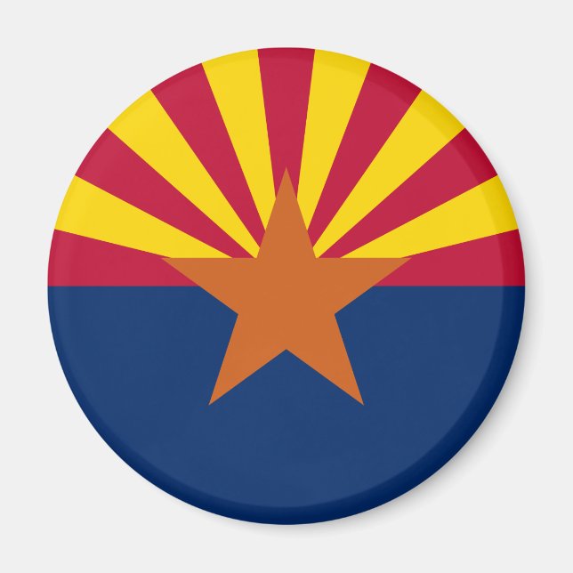 Flag Magnet für Arizona (Vorne)