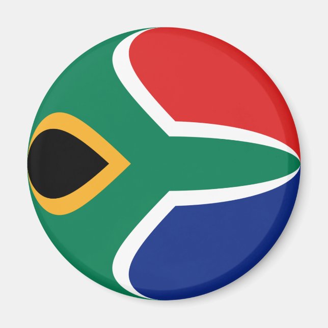 Flag Magnet für Südafrika (Vorne)