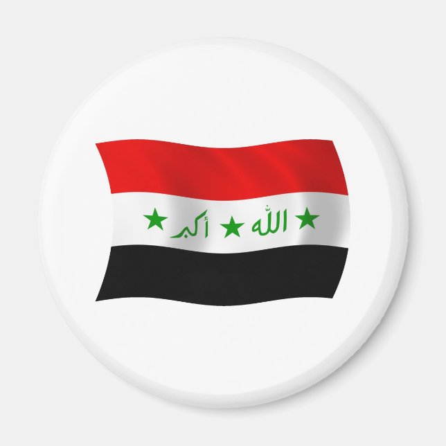 Flag Magnet Irak (Vorne)