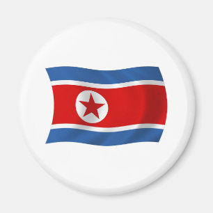Flag Magnet Nordkorea