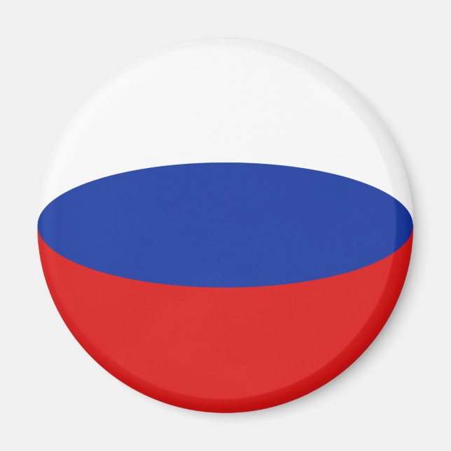 Flag Magnet Russland (Vorne)