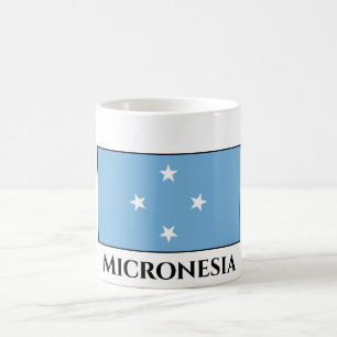 Flag Mikronesien Kaffeetasse