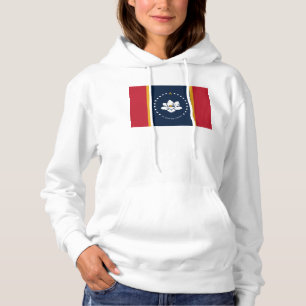 Flag Mississippi - Neue Magnolienflagge Hoodie