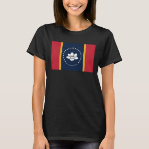 Flag Mississippi - Neue Magnolienflagge T-Shirt