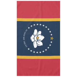 Flag Mississippi - Neue Magnolienflagge Tischdecke