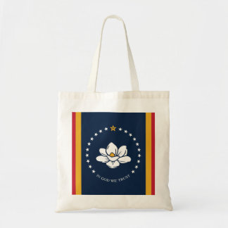Flag Mississippi - Neue Magnolienflagge Tragetasche