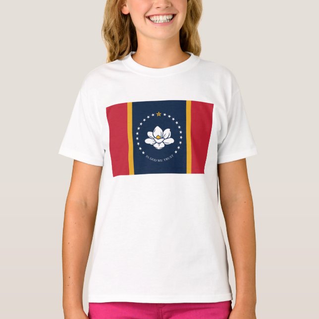 Flag Mississippi T-Shirt (Vorderseite)