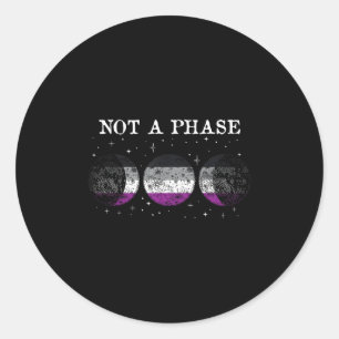 Flag mit Aual Prilag nicht Phase _1 Runder Aufkleber