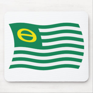 Flag Mousepad für ökologische Bewegung