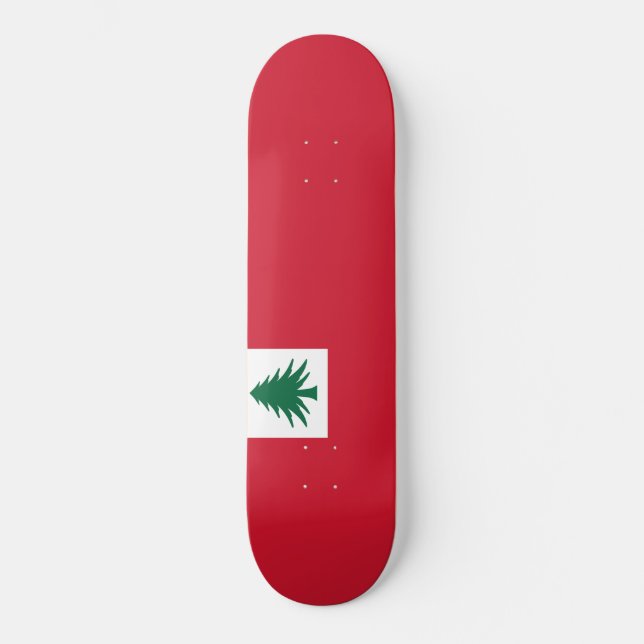 Flag New England Skateboard (Vorderseite)