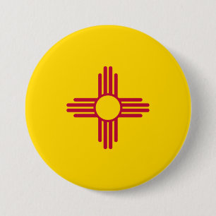 Flag New Mexico (US-Staat) Button