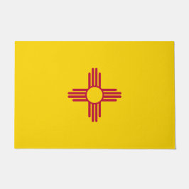 Flag New Mexico (US-Staat) Fußmatte