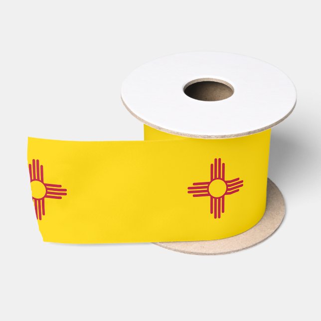 Flag New Mexico (US-Staat) Satinband (Spule)