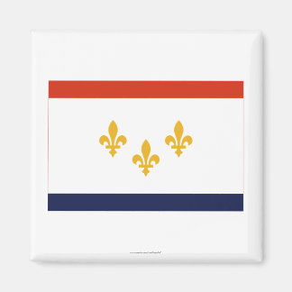 Flag New Orleans Magnet