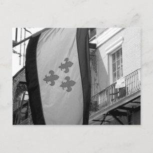 Flag New Orleans Postkarte