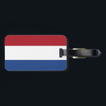 Flag Niederlande Gepäckmarke mit Ledergurt Gepäckanhänger<br><div class="desc">Flag Niederlande Gepäckmarke mit Ledergurt</div>