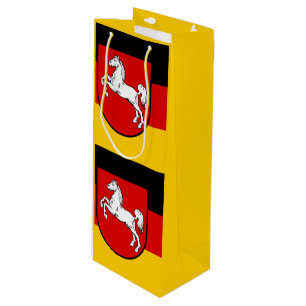 Flag Niedersachsen Weinbeutel Geschenktüte Für Weinflaschen