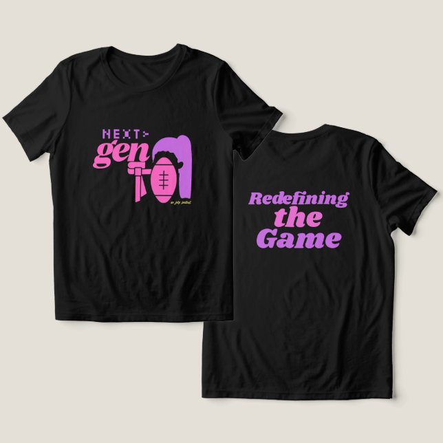 Flag "NJF Next Gen Girls" Tri-Blend Shirt (Design Vorderseite & Rückseite)