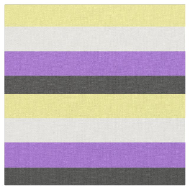 Flag "Non-Binary Pride" Stoff (Nahaufnahme)