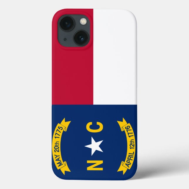 Flag North Carolina Case-Mate iPhone Hülle (Rückseite)