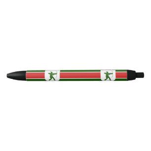 Flag Nottinghamshire Black Ink Pen Kugelschreiber