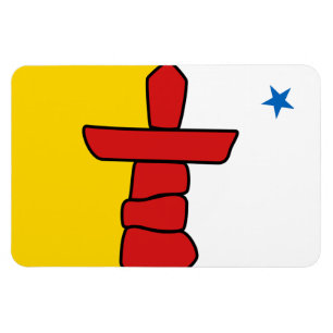 Flag NUNAVUT Magnet