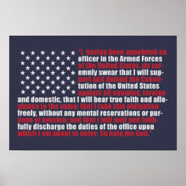 Flag Oath Commission Poster