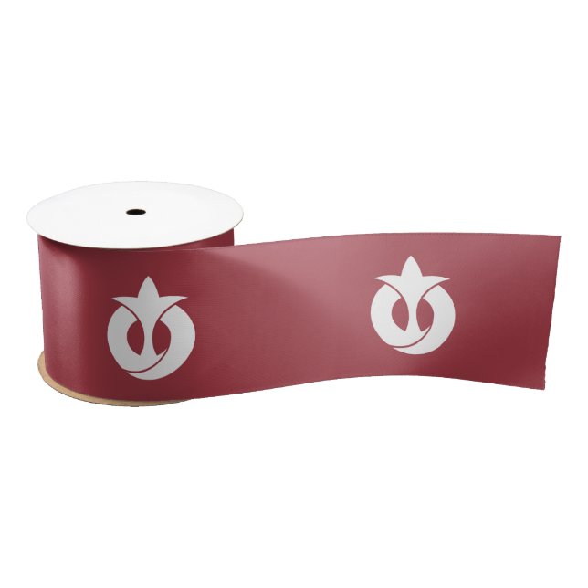 Flag of Aichi Prefecture, Japan Satinband (Spule)