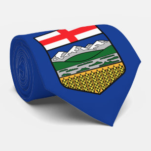 Flag of Alberta Krawatte