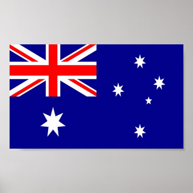 Flag of Australia Poster (Vorne)