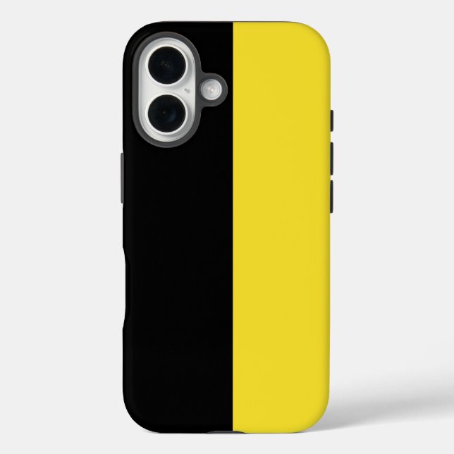 Flag of Baden-Württemberg Case-Mate iPhone 16 Hülle (Rückseite)