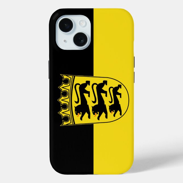 Flag of Baden-Württemberg Case-Mate iPhone Hülle (Rückseite)