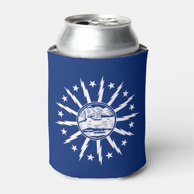 Flag of Buffalo New York Can Cooler Dosenkühler (Kanne Vorderseite)