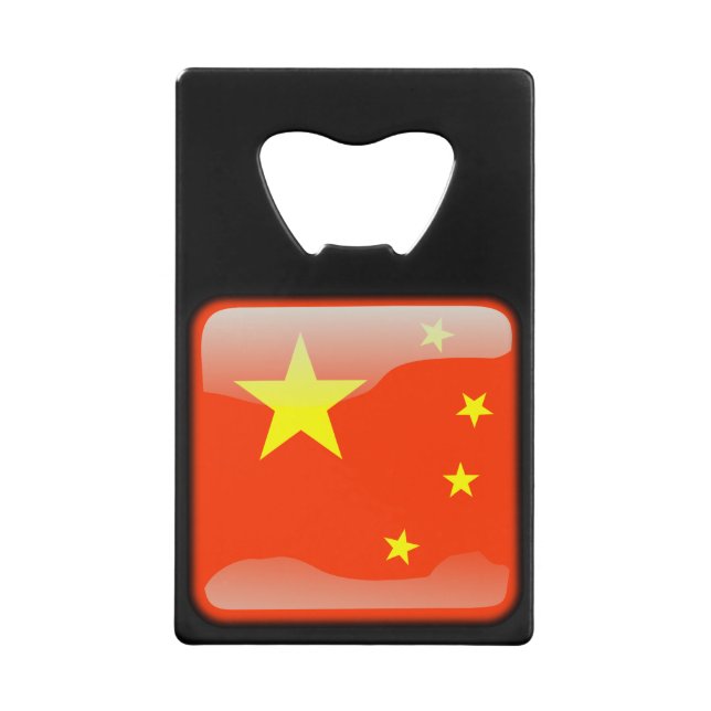 Flag_of_China Geldbeutel Flaschenöffner (Vorderseite)