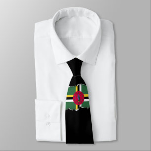 Flag of Dominica Krawatte