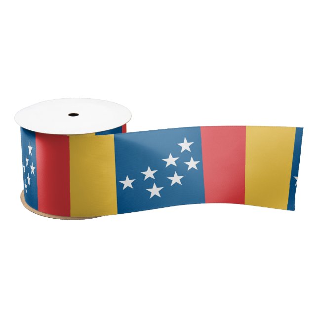 Flag of Durham, North Carolina Satinband (Spule)