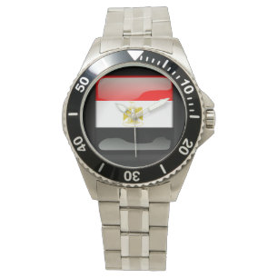 Flag_of_Egypt Armbanduhr