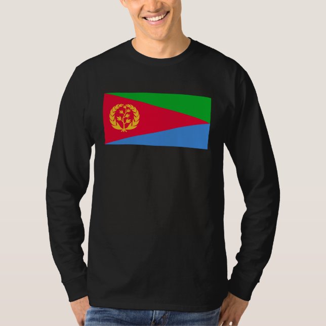 Flag of Eritrea T-Shirt (Vorderseite)