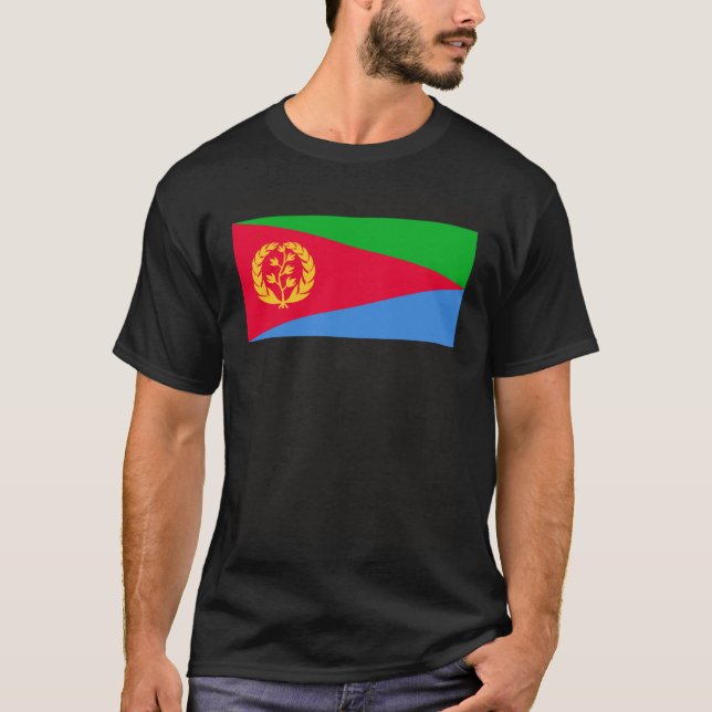 Flag of Eritrea T-Shirt (Vorderseite)