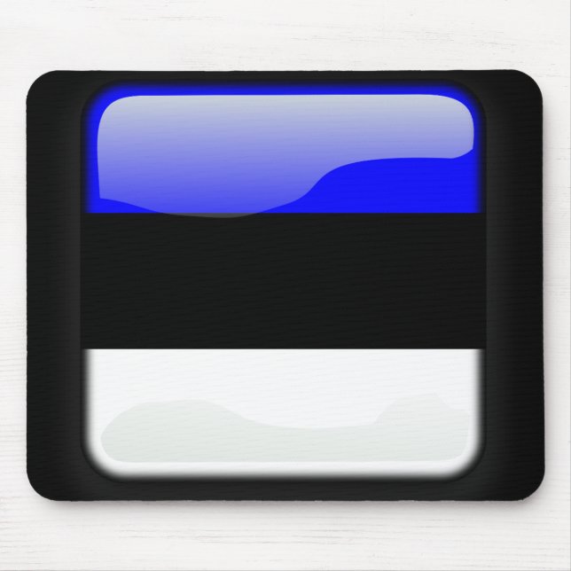 Flag of Estonia Mousepad (Vorne)