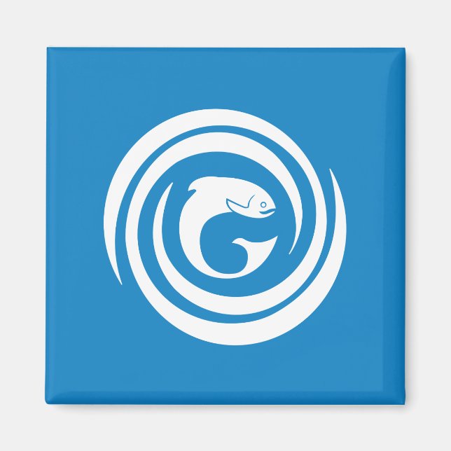 Flag of Gaelic Canadians Magnet (Vorne)