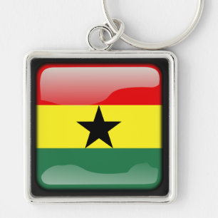 Flag_of_Ghana Schlüsselanhänger