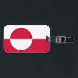 Flag Of Greenland Gepäckanhänger<br><div class="desc">Flag Of Greenland</div>